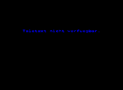 Teletext nicht verfuegbar by Jarkko R&auml;s&auml;nen