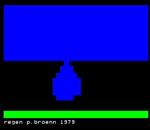 Rain Petter Broen, 1979 (Reconstruction Mai van Ingen, 2026)